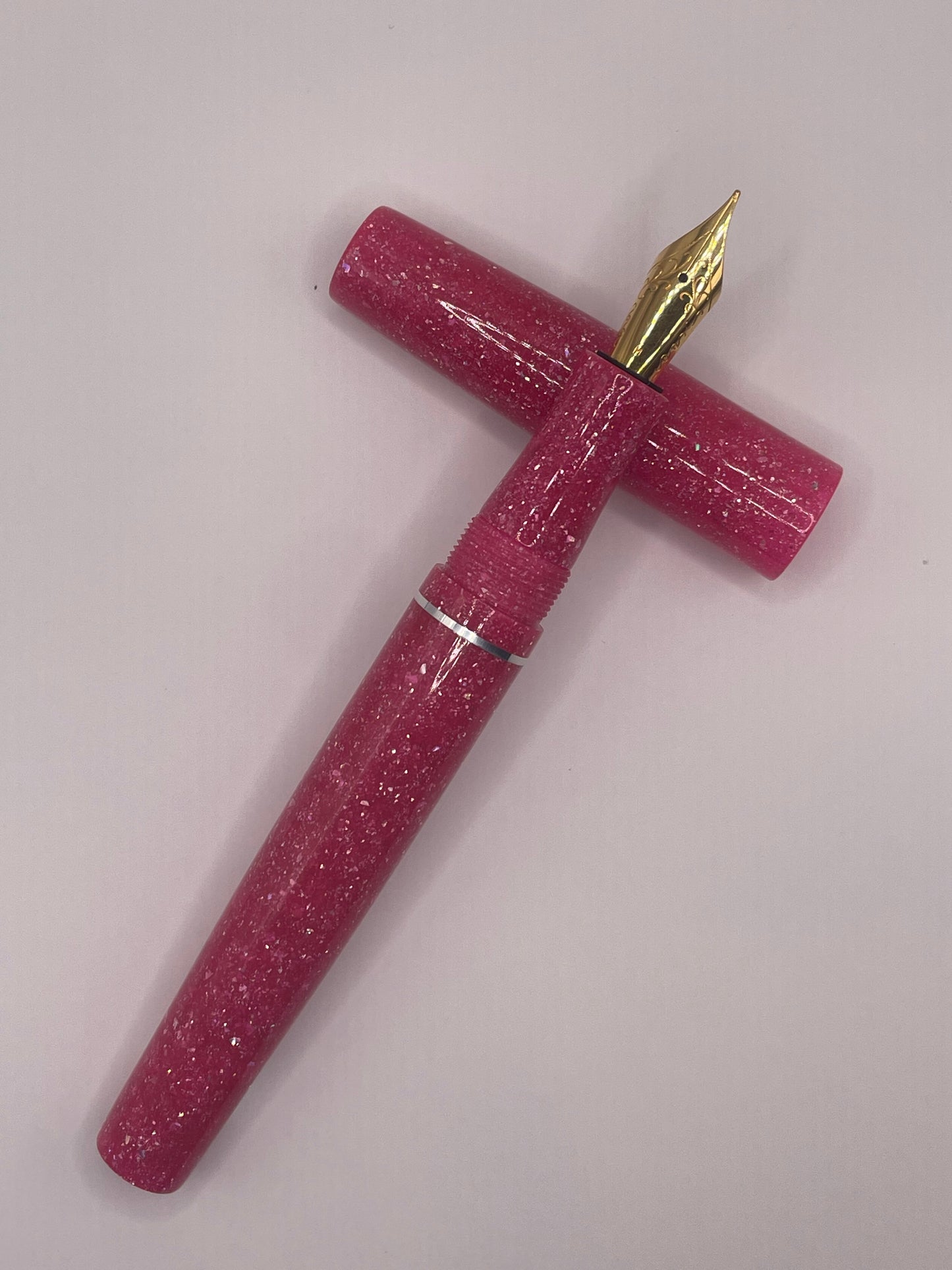 Palmetto Model - Pink Sapphire DiamondCast