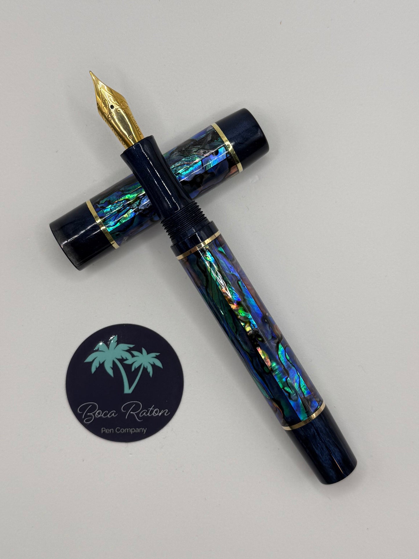 Royal Palm Model - Natural Paua Abalone